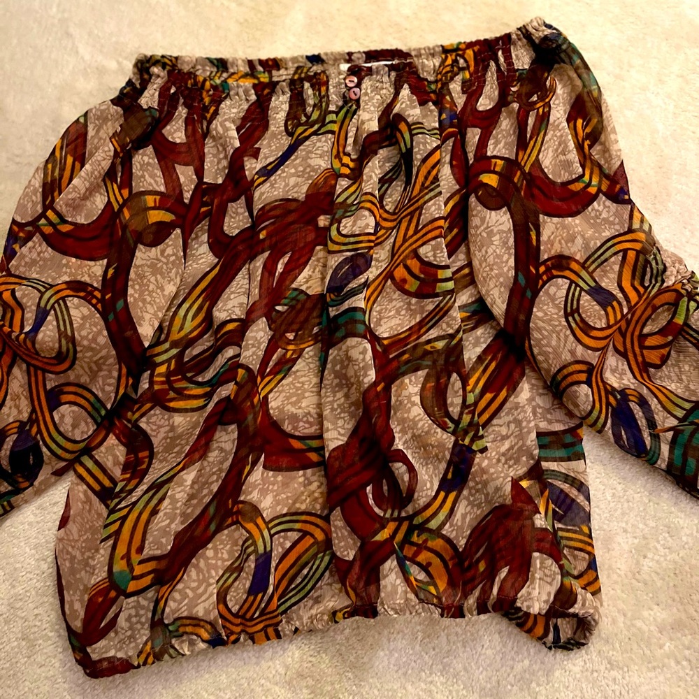 Patterned blouse